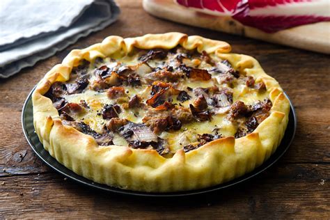 Ricetta Quiche Al Radicchio Rosso Cucchiaio D Argento