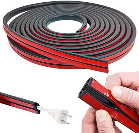 Floor Cable Protector M Semicircular Floor Cord Covers Pvc Cable