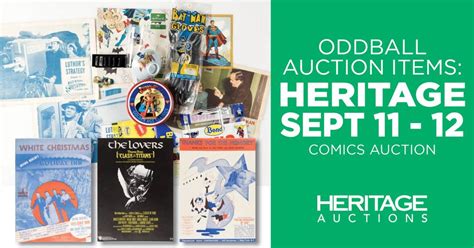 Gocollect Blog Oddball Auction Items Heritages Sept Comic Auction