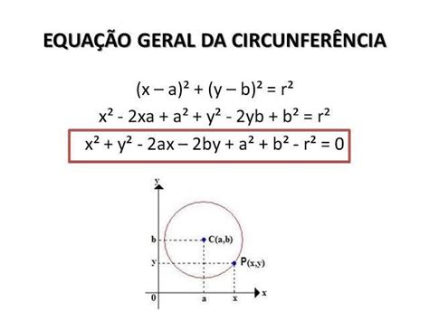 Determine A Equação Geral Da Circunferência X 3 ² Y 5 ² 9