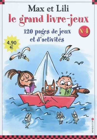 Max Et Lili Le Grand Livre Jeux T 4 De Serge Bloch Jeunesse