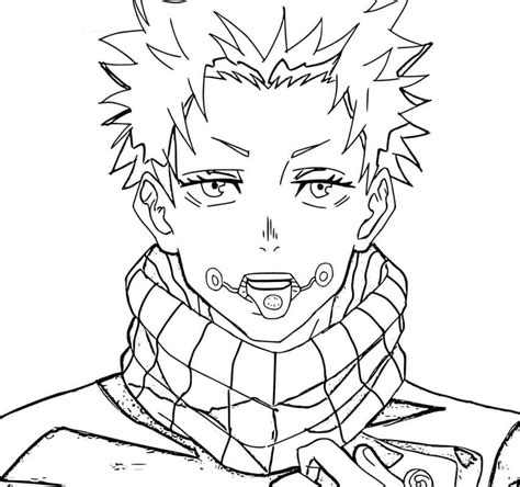 Jujutsu Kaisen Coloring Pages Coloringlib