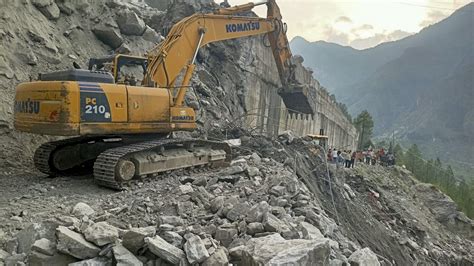 Uttarakhand Landslides Block Badrinath National Highway And Major Roads In Chamoli District