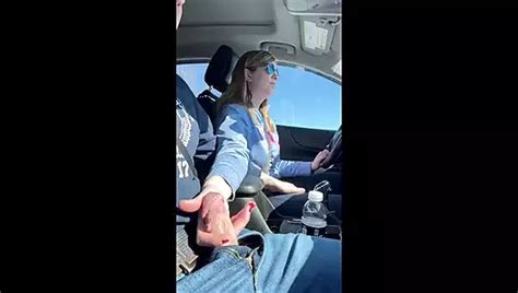 Girl Jerks Off A Guy And Masturbates Herself While Driving European Porn Feat Polly Sweet