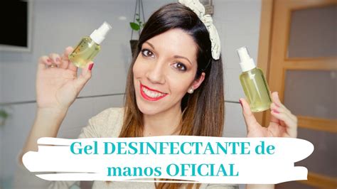 Cómo hacer GEL DESINFECTANTE para manos CASERO Fórmula OFICIAL GEL