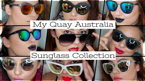 My Quay Sunglass Collection Youtube