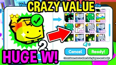 Best Value Trades For Signature Big Maskot In Pet Simulator X Youtube