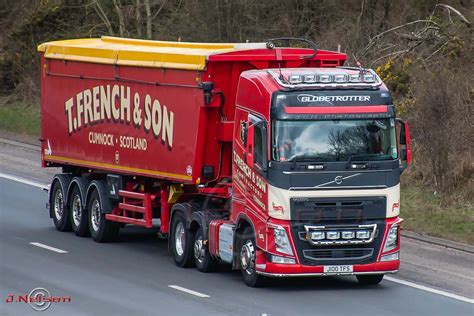 T French Volvo FH Southbound M74 Near Larkhall Lanark Flickr