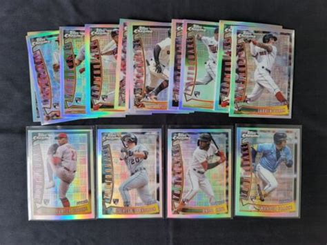 2022 Topps Chrome Sonic 1996 Youthquake Pick Your Card Complete Your