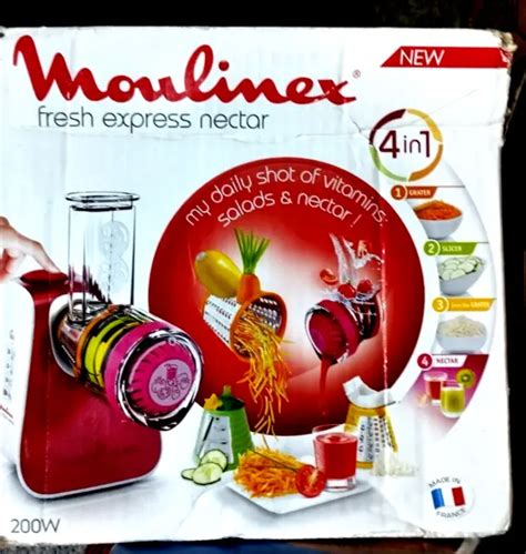 Robot Moulinex Fresh Express Nectar Jus Hachoir Complet Tres Propre