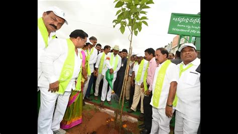 Haritha Haram Telangana CM KCR Launches Phase 4 Of Massive Plantation