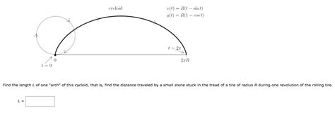 Solved The Arc Length L Of A Curve Given Parametrically By Chegg