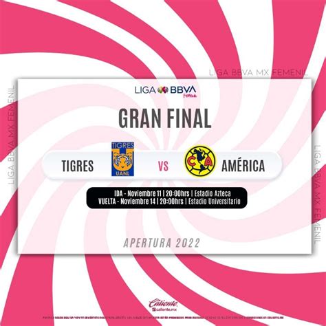 Final Liga Mx Femenil Am Rica Femenil Y Tigres Femenil Ya Conocen Los