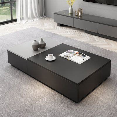 Brayden Studio Berey Solid Coffee Table With Storage Wayfair In