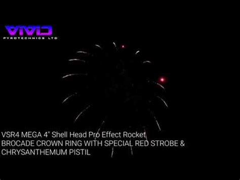 VSR4 Pro 4 Ball Head Rocket By VIVID Pyro Fireworkcrazy YouTube