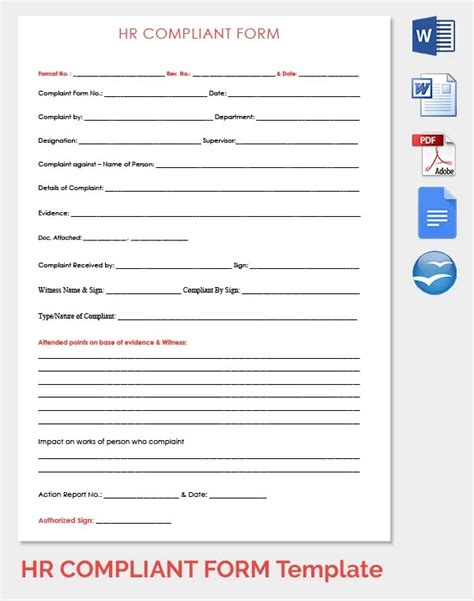 Free Hr Templates And Forms 190 Hr Policy Templates Outline And Create