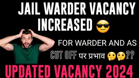 Jail Warder Final Vacancy Increase 2023 Good Update For Warder Jail