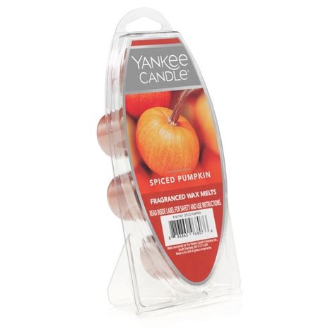 Yankee Candle Spiced Pumpkin Fragranced Wax Melts 6 Count