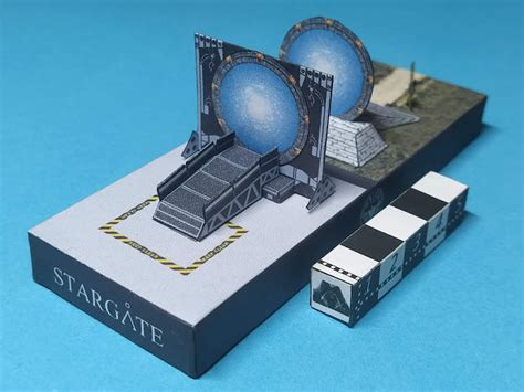 Stargate Sg1 Diorama Papercraft By Sunto2 On Deviantart