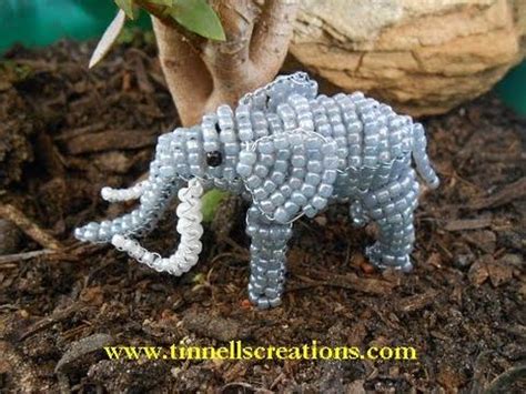 3D Beaded Elephant Tutorial ( Preview ) - YouTube