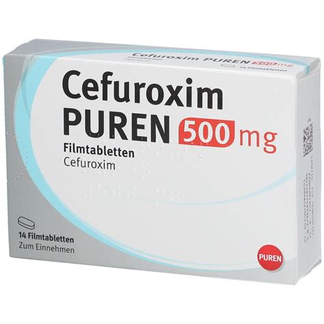 Cefuroxim PUREN 500 Mg 14 St Mit Dem E Rezept Kaufen Shop Apotheke