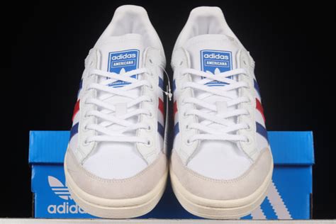 Adidas Originals Americana Low Red Blue White Sneakers Ef2508