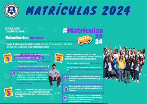 MATRICULAS ESTUDIANTES NUEVOS 2024 Portal Red Académica