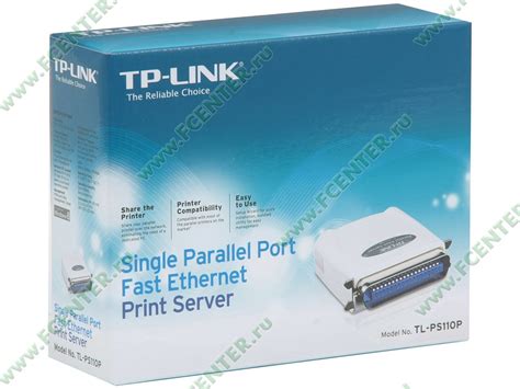 Принт-сервер TP-Link "TL-PS110P" (LPT) - купить в интернет-магазине Ф ...