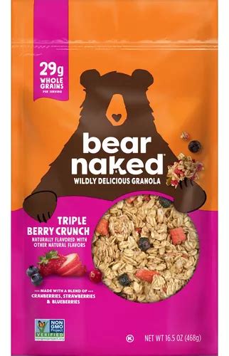 Bear Naked Triple Berry Crunch Cereal De Granola Gr Env O Gratis