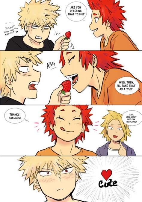 Kiribaku Comic Tumblr My Hero Academia Kirishima My Hero Academia