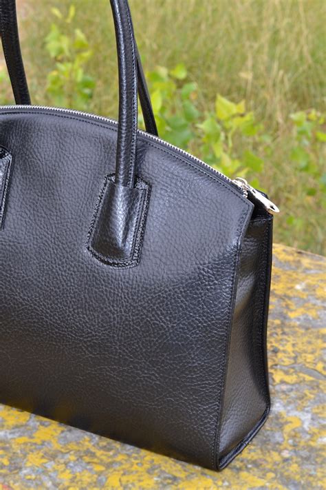 BLACK LEATHER TOTE Bag Black Leather Handbag Black Leather - Etsy