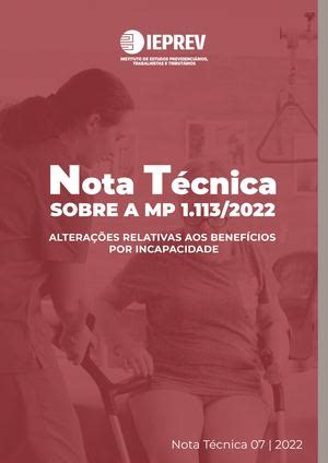 Calaméo NOTA TÉCNICA IEPREV MP 1 113 2022