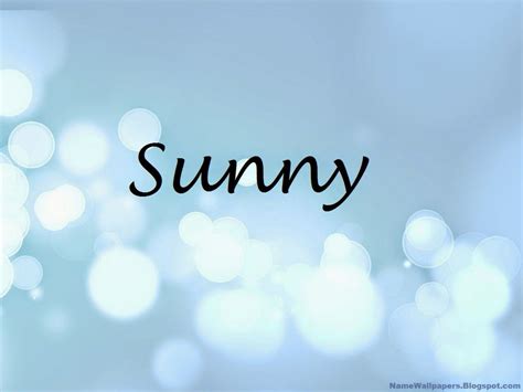 Sunny Name Wallpapers Sunny ~ Name Wallpaper Urdu Name Meaning Name ...