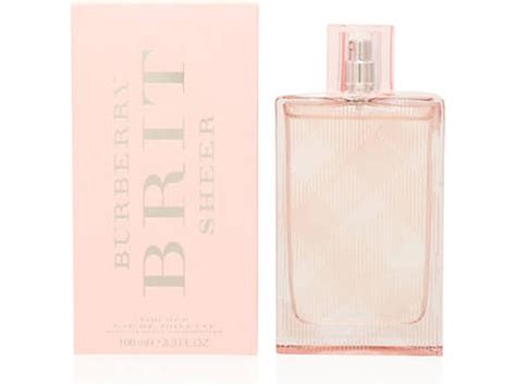 Perfume Burberry Brit Sheer Eau De Toilette 100 Ml Worten Pt