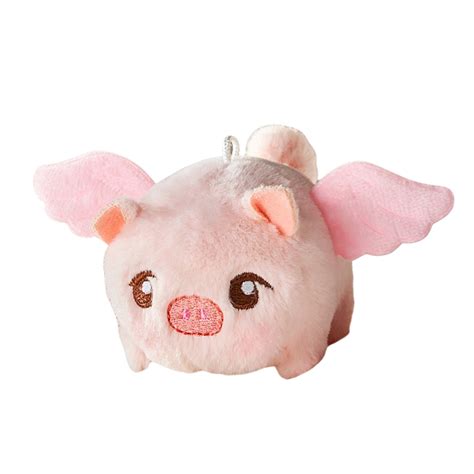 Caitzr Pigs Plush Stuffed Animals Set Cartoon Flying Pig Doll