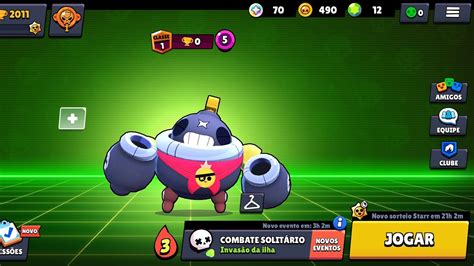 Brawl Stars Jogando Tick Contra Todos Jogando Algumas Partidas