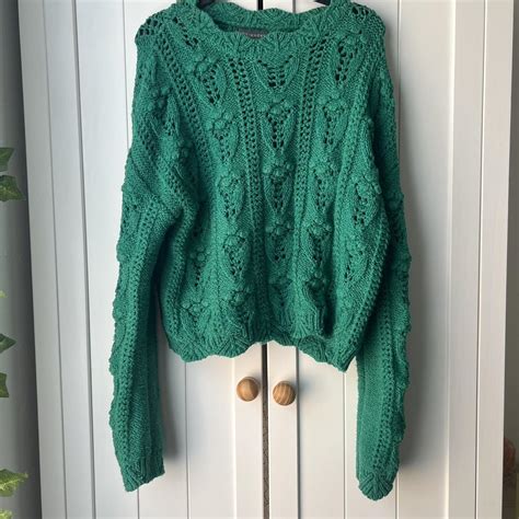 Primark Womens Green Jumper Depop