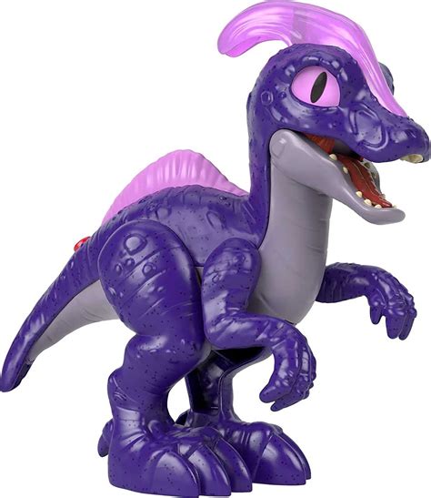 Imaginext Jurassic World Dinosaur Toy Deluxe Parasaurolophus Xl Dino