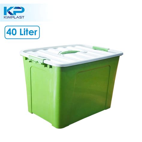 Jual Kimplast Box Container Liter Deluxe Dengan Pegangan Handle