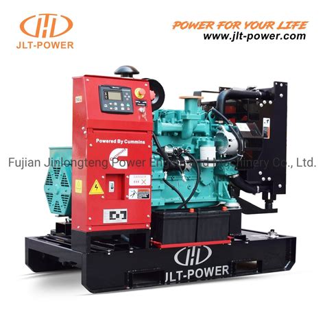 Heavy Duty 4 Cylinder 100kw 125kva Electric Diesel Generator Open Frame