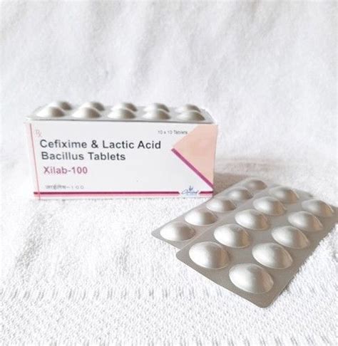 Cefixime Lactic Acid Bacillus Dispersible Tab At Best Price In