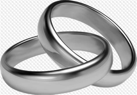 Transparent Background Silver Wedding Rings Png Wedding Ring Png