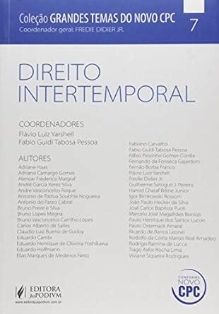 Direito Intertemporal Volume Cole O Grandes Temas Do Novo Cpc