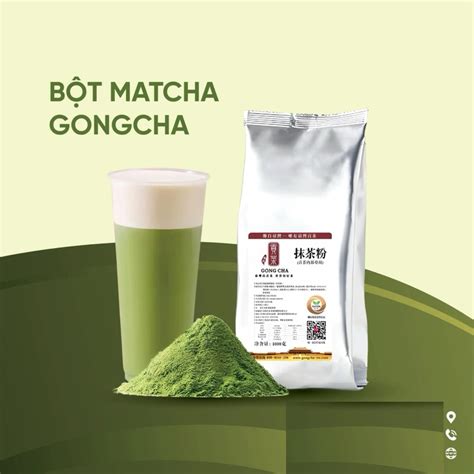 Bột Matcha Trà Xanh Gongcha Đài Loan Có Chiết Lẻ Shopee Việt Nam