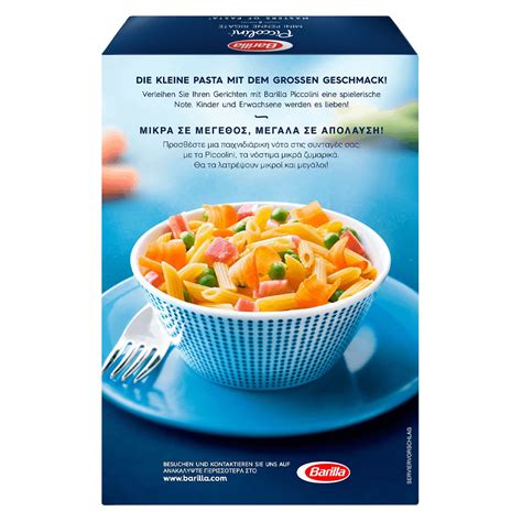 Barilla Πάστα Piccolini Mini Penne Rigate Πέννες 500 gr Super Market