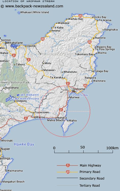 Where is Waipawa Stream? Map - New Zealand Maps