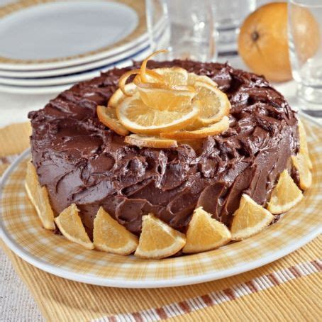 Torta Arancia E Cioccolato