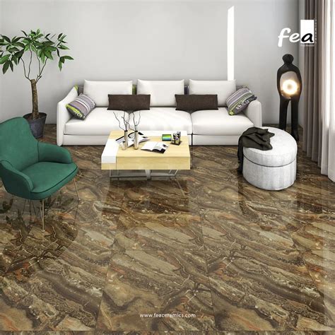 BLAST MIX FEA CERAMICS PORCELAIN TILES Size 2x2 Feet 600x600 Mm At