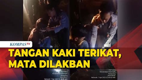 Tangan Kaki Terikat Dan Mata Dilakban Korban Begal Ditemukan Polisi Di