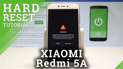 How To Factory Reset Xiaomi Redmi 5a Format Miui Wipe Data Hardreset Youtube